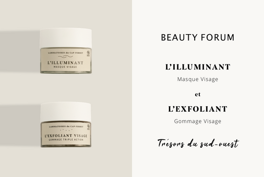 L'Exfoliant Visage et L'Illuminant dans Beauty Forum