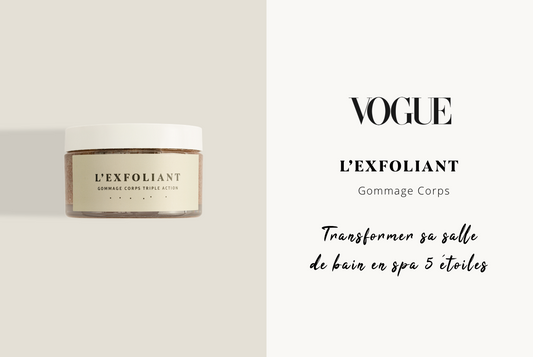 L'Exfoliant dans Vogue